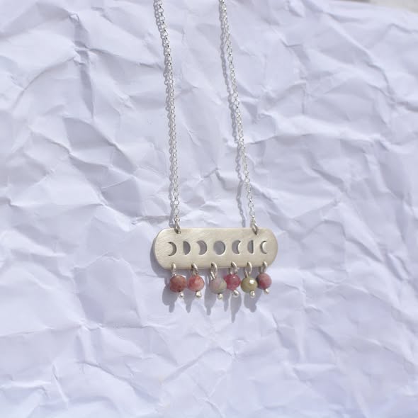 Κολιέ - ''φάσεις του φεγγαριού''